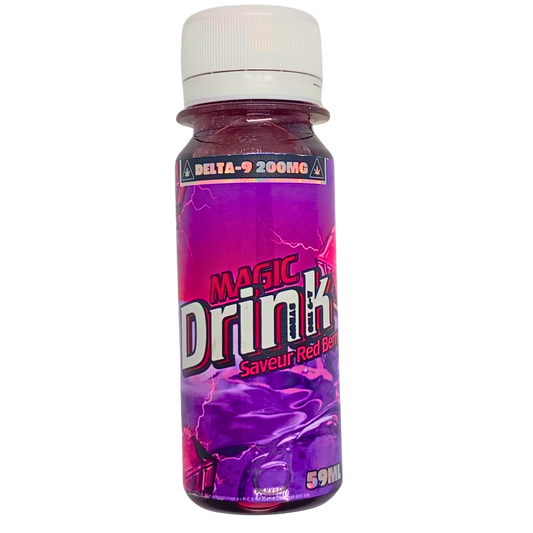 SIROP RED BERRY DELTA-9 THC - 200MG