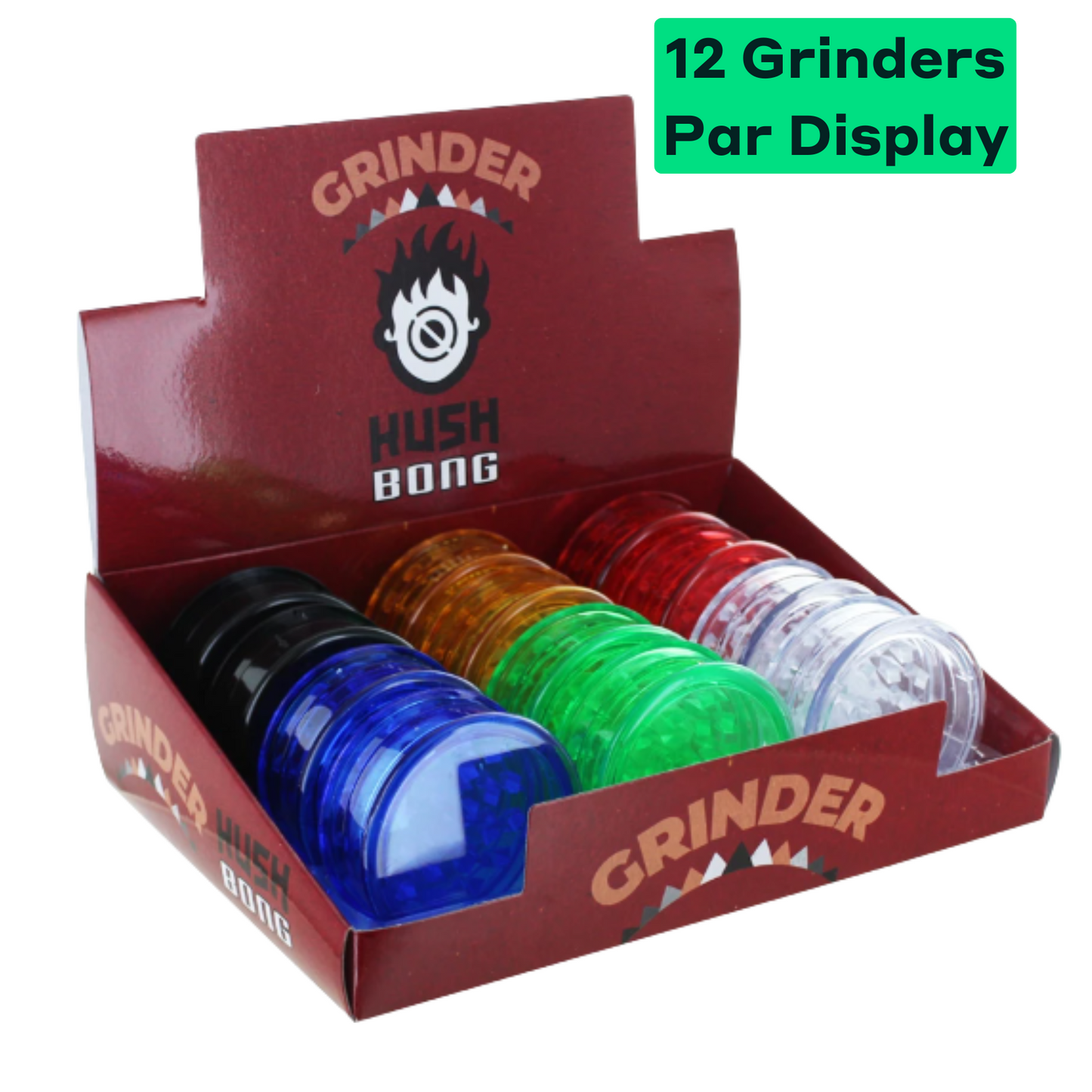 Grinder Acrylique (12 grinders)
