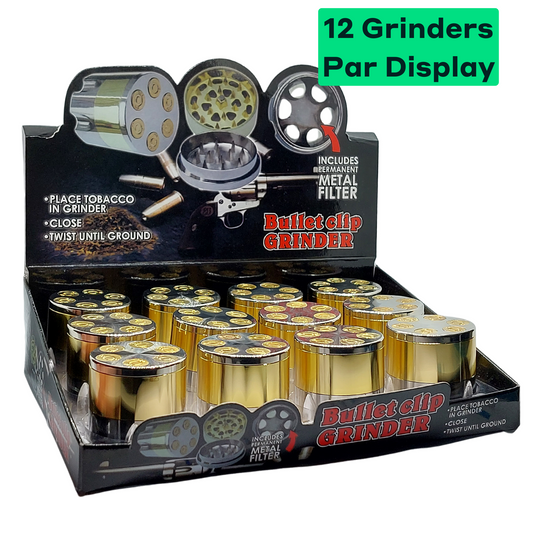 Grinder Barillet 3 Parties (12 grinders)