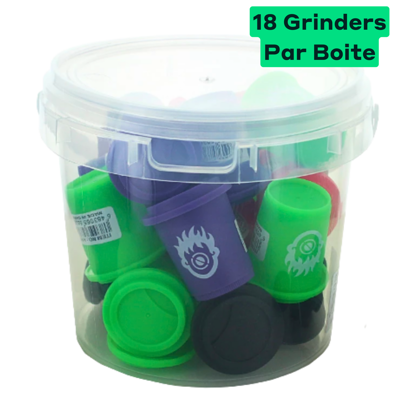 Grinder Boite 2 Parties (18 grinders)
