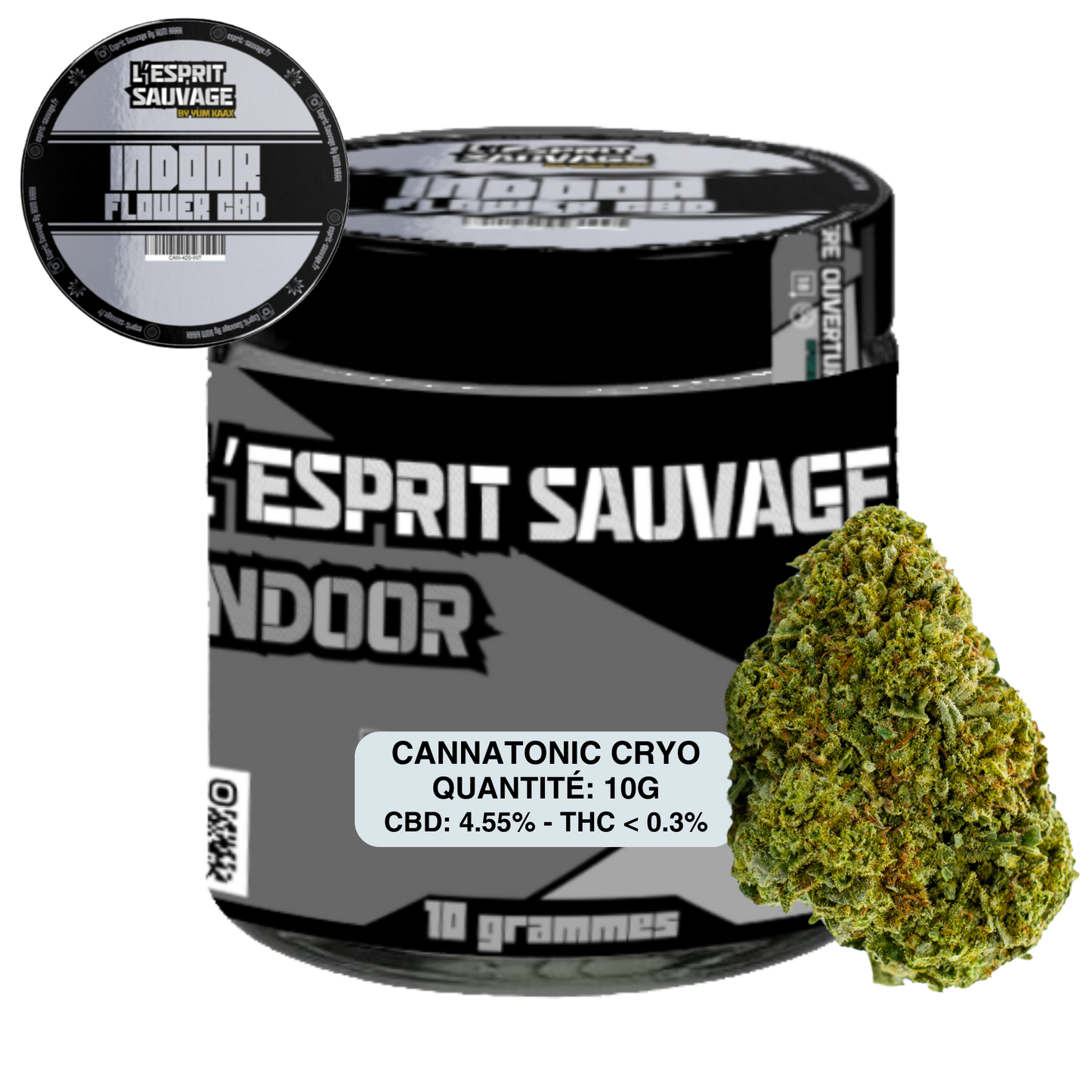CANNATONIC - POT INDOOR - FLEURS CBD